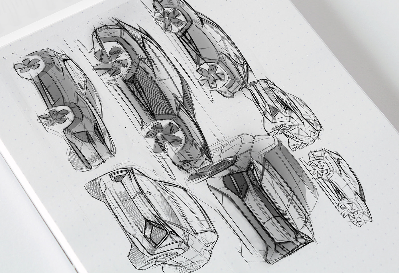 Sports car，manuscript，Sketch，