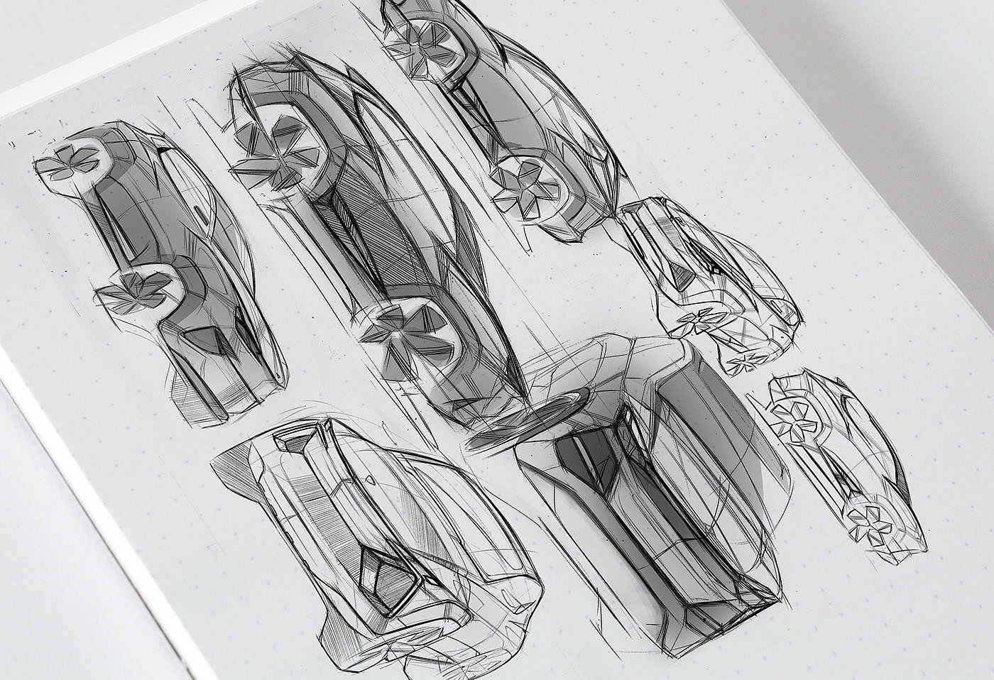 Sports car，manuscript，Sketch，