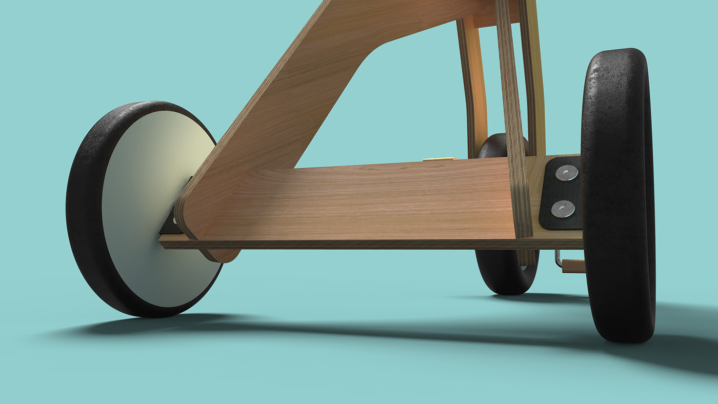 Tricycle，LA TRICLA，vehicle，wooden ，children，fold，