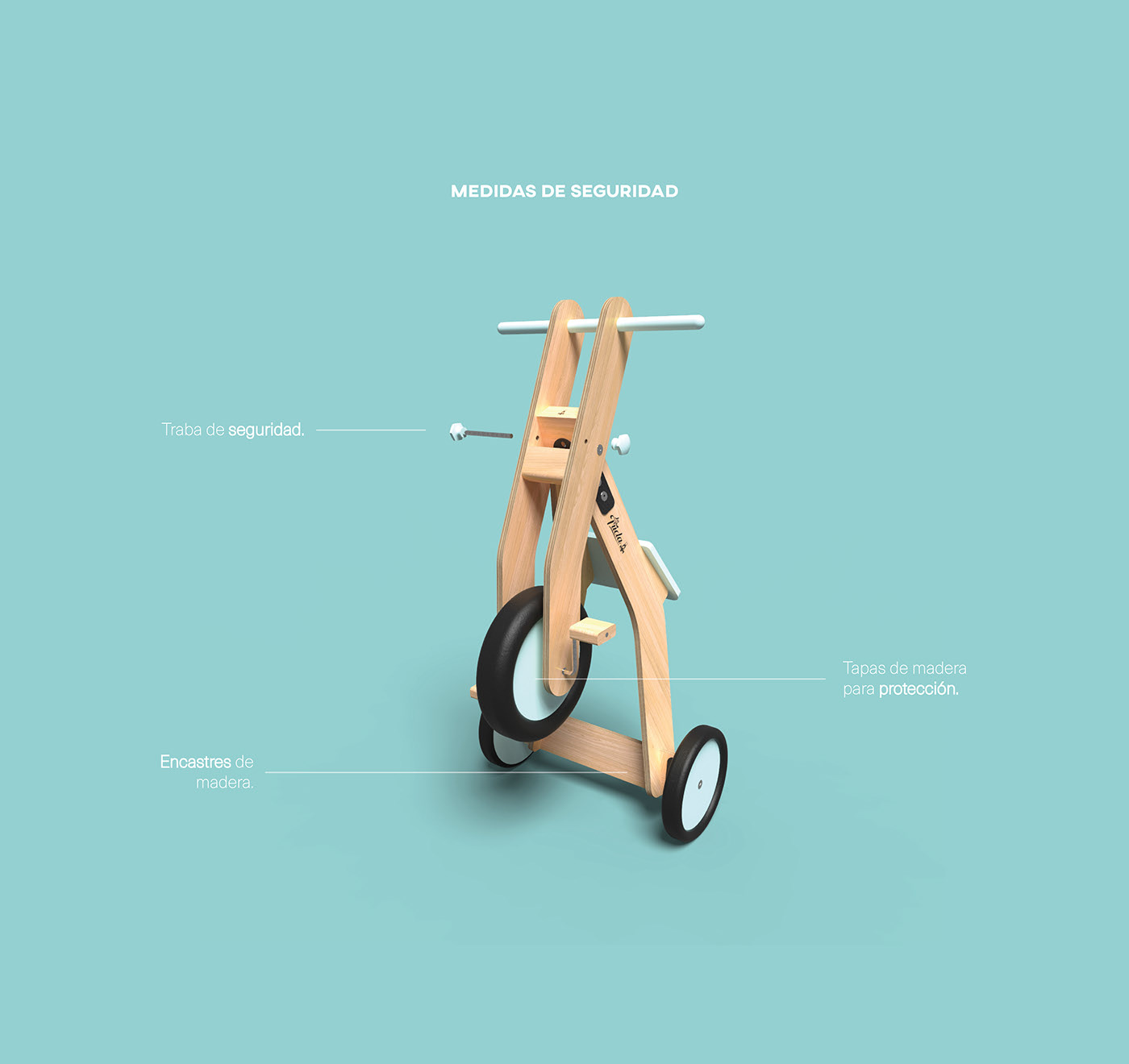 Tricycle，LA TRICLA，vehicle，wooden ，children，fold，