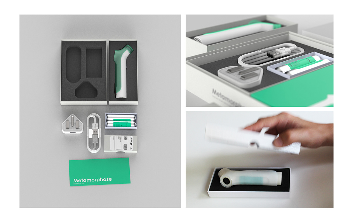 Ergonomics，product design，Instant detergent，Metamorphose，