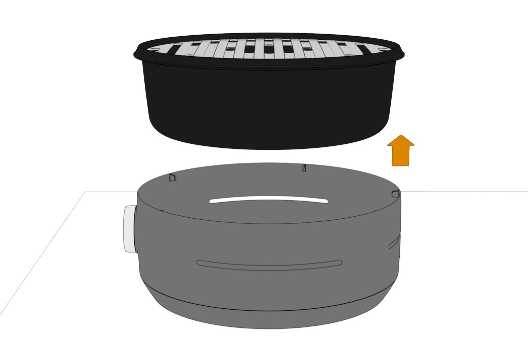 Charcoal grill，Minimalism，Portable，User experience，