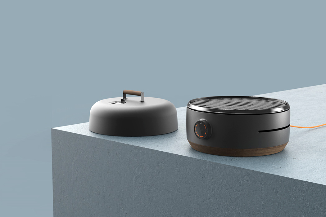 Charcoal grill，Minimalism，Portable，User experience，