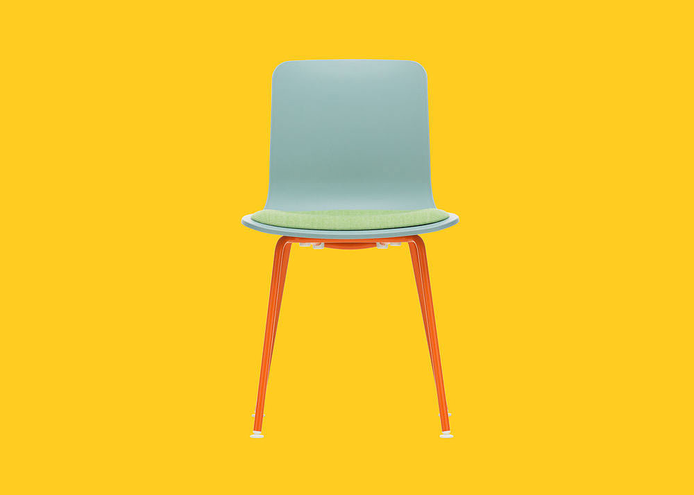 Vitra HAL，color，Jasper Morrison，chair，