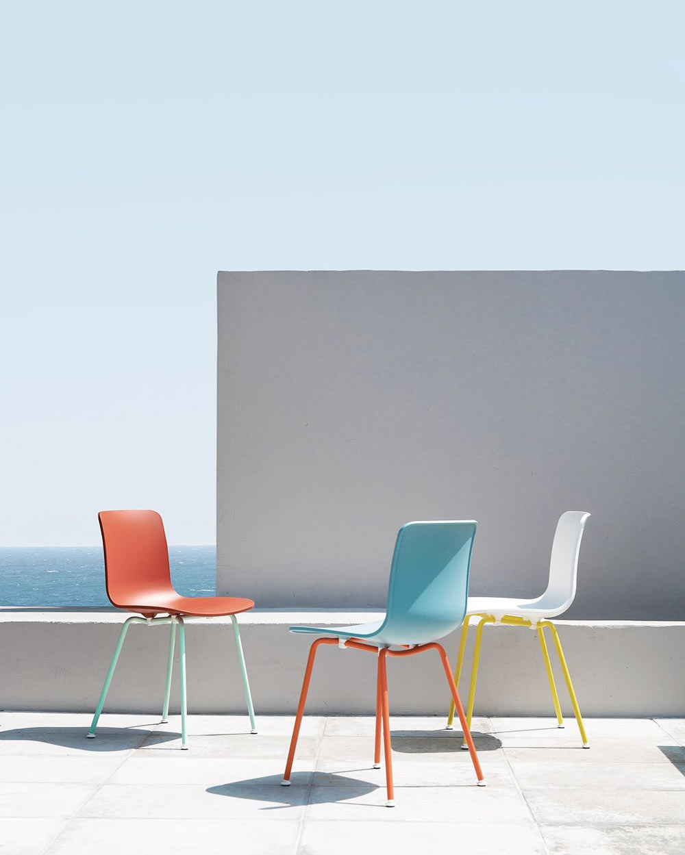 Vitra HAL，color，Jasper Morrison，chair，