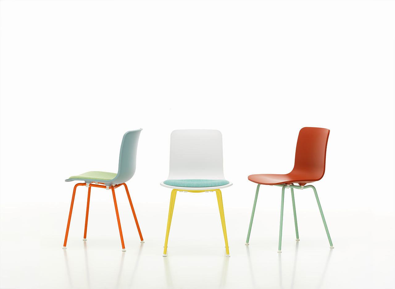 Vitra HAL，color，Jasper Morrison，chair，