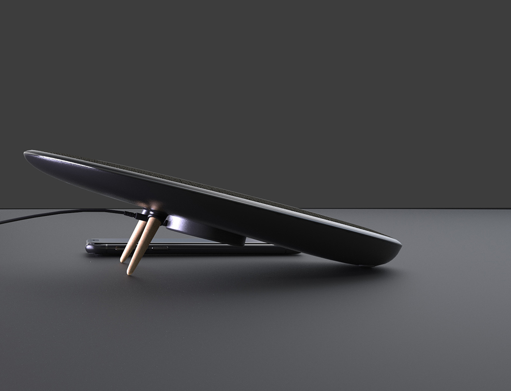 Wireless charging，sound，speaker，