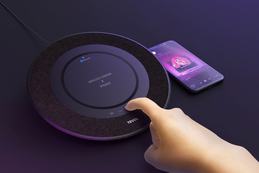 Wireless charging，sound，speaker，
