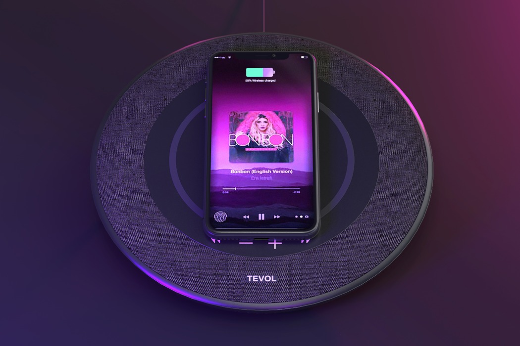 Wireless charging，sound，speaker，