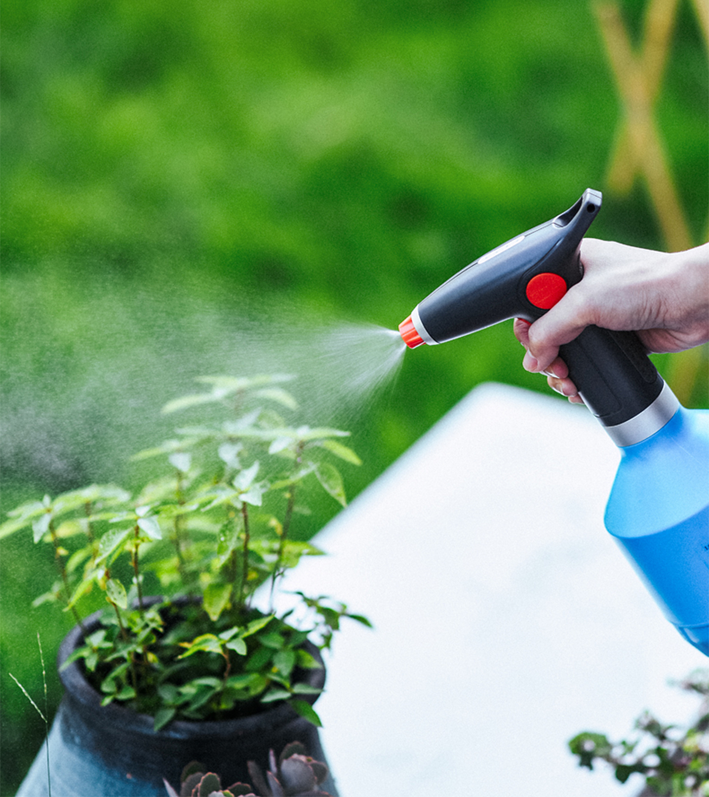 Watering can，Watering pot，Gardening watering，Electric watering can，