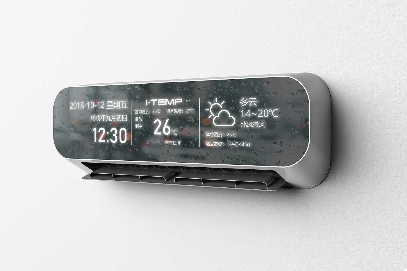 original，an electric appliance，concept，intelligence，air conditioner，