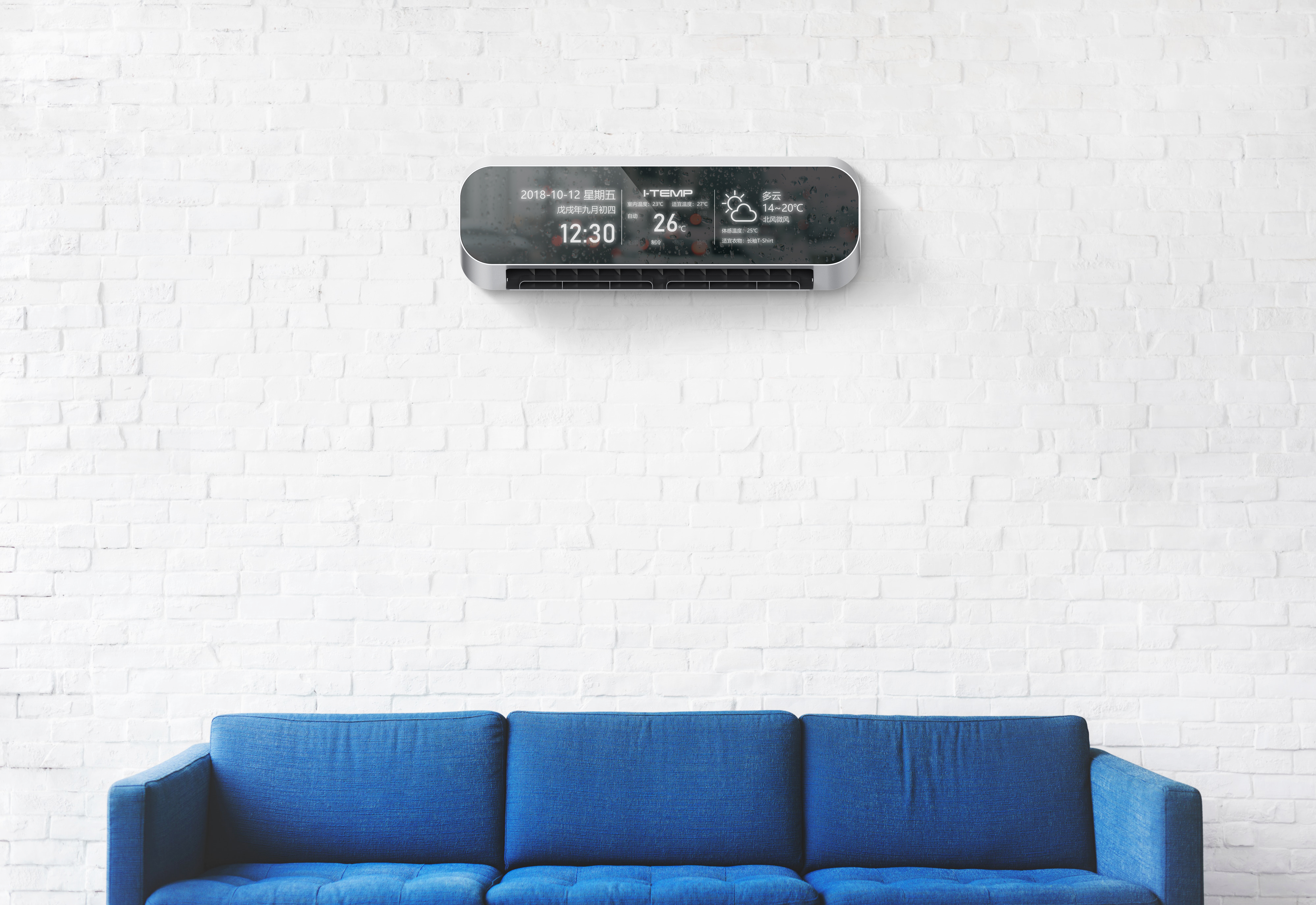 original，an electric appliance，concept，intelligence，air conditioner，