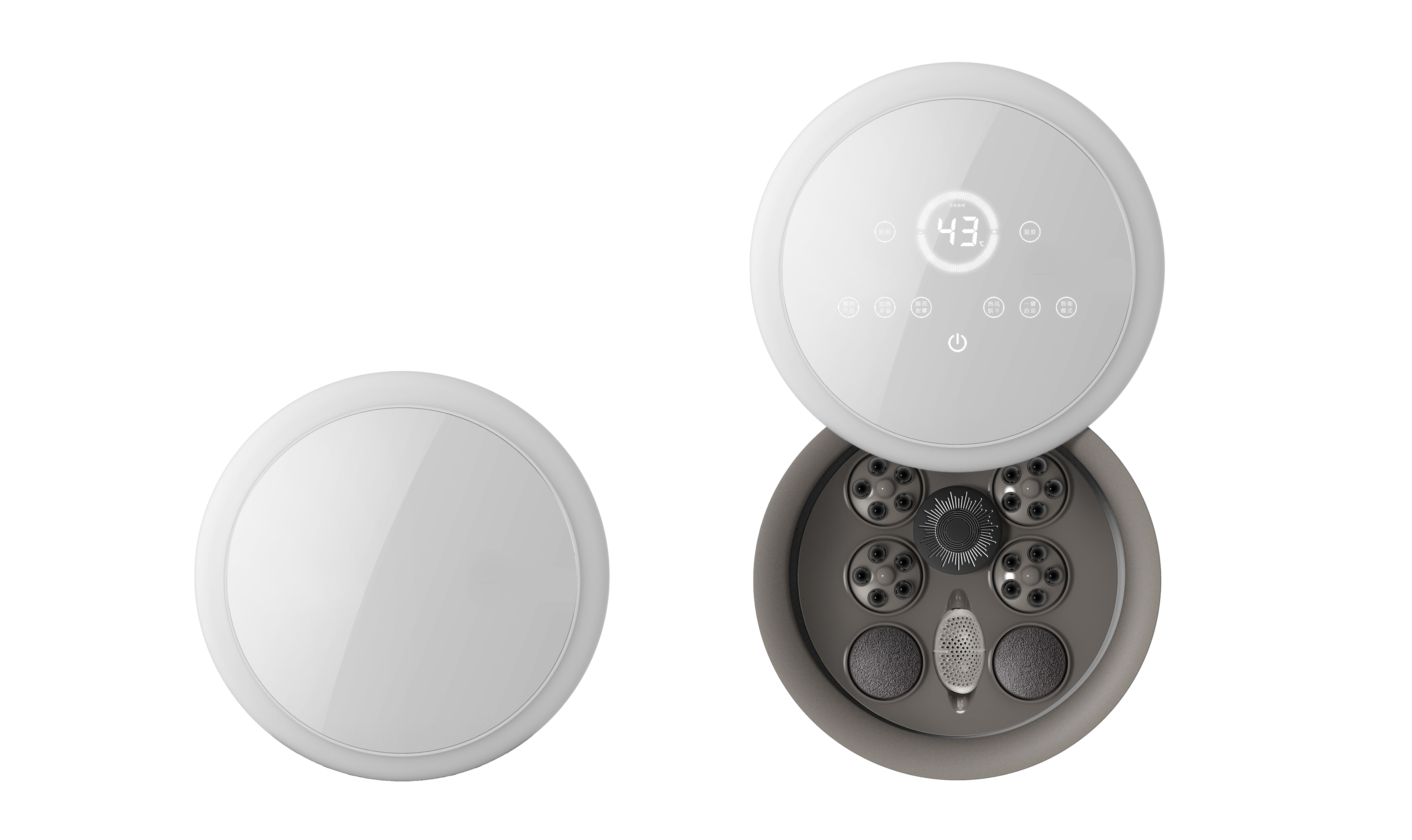 Foot bath bucket health care, care for family, mellow and gentle，