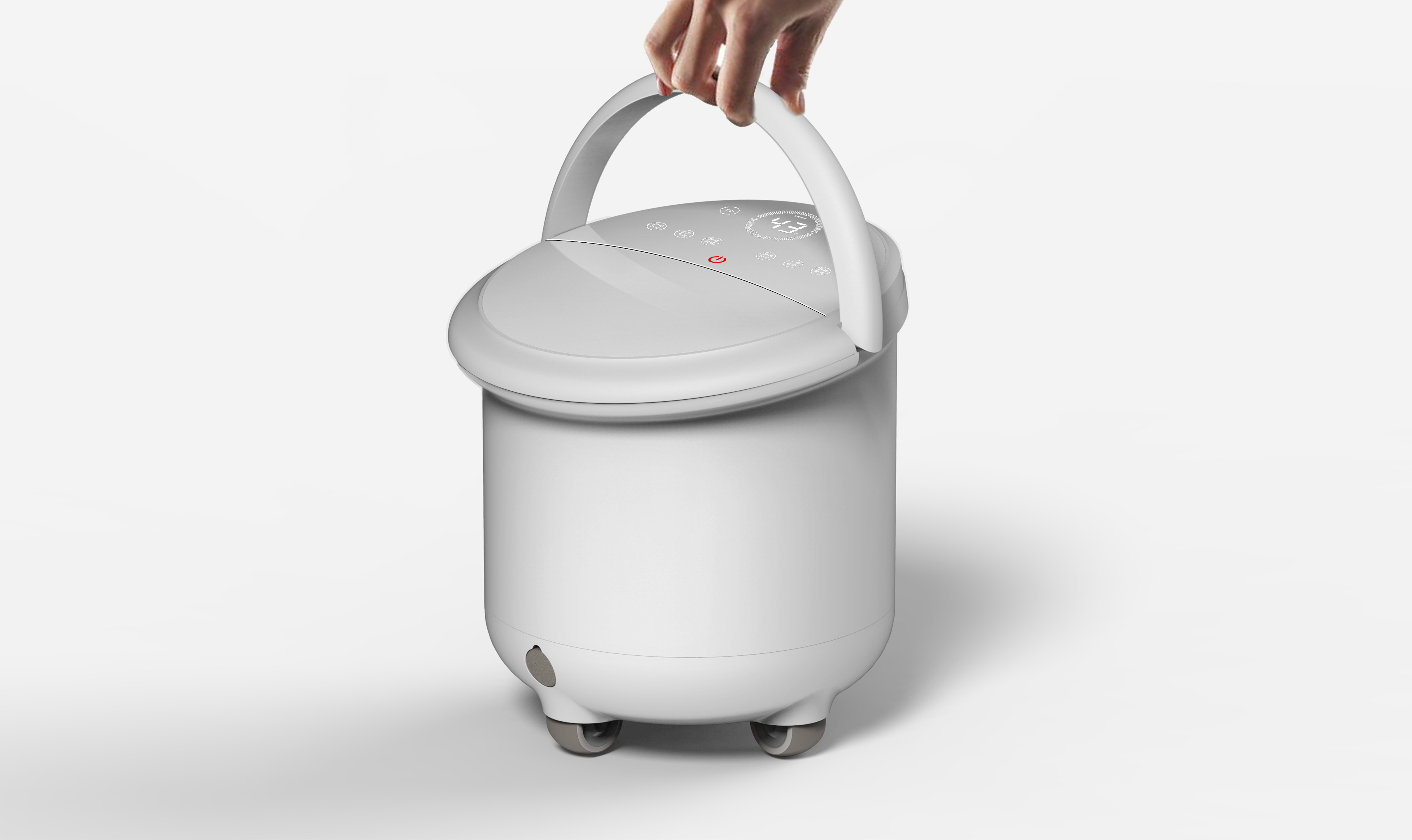 Foot bath bucket health care, care for family, mellow and gentle，