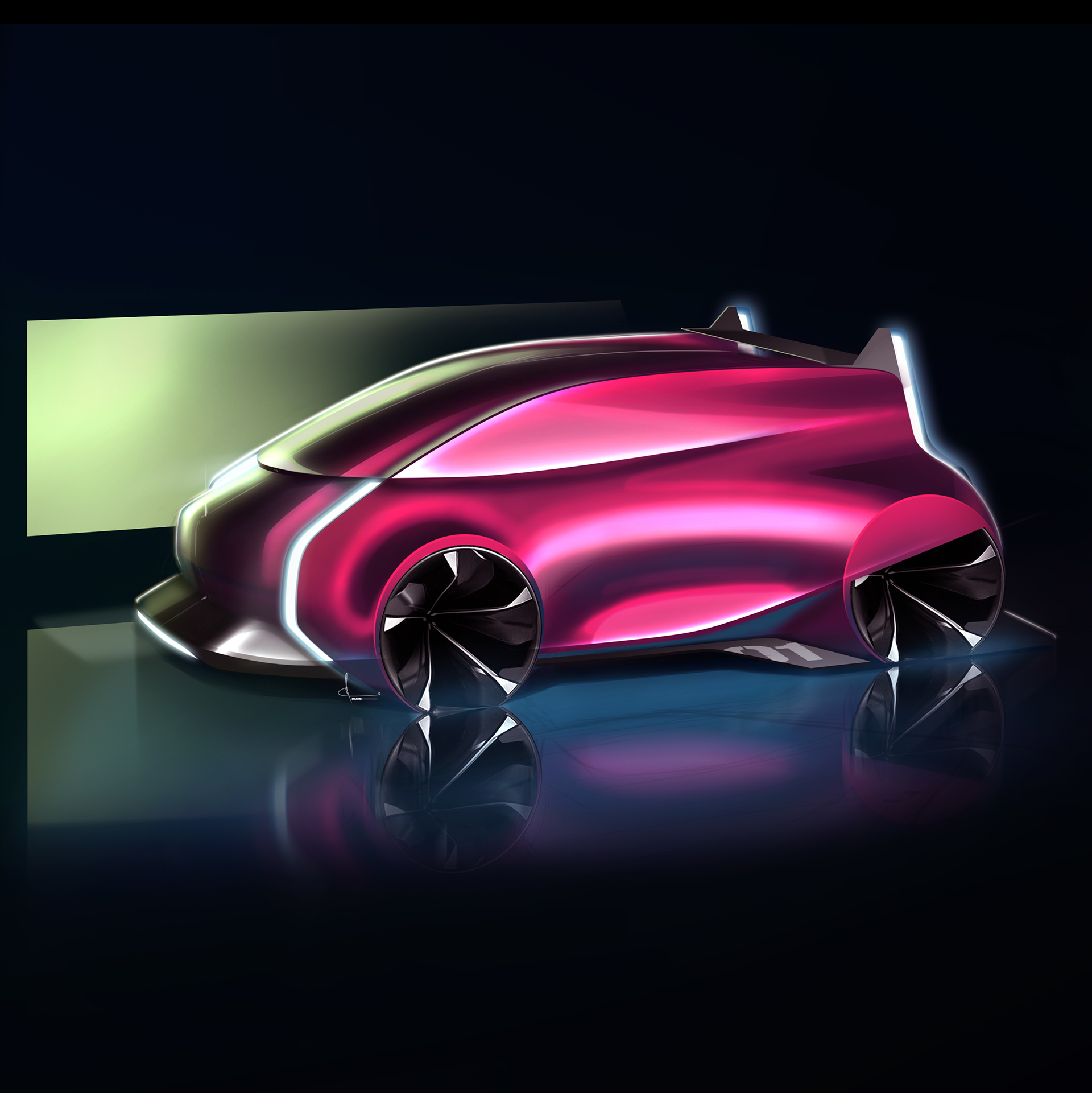 design sketch，vehicle，Design，originality，