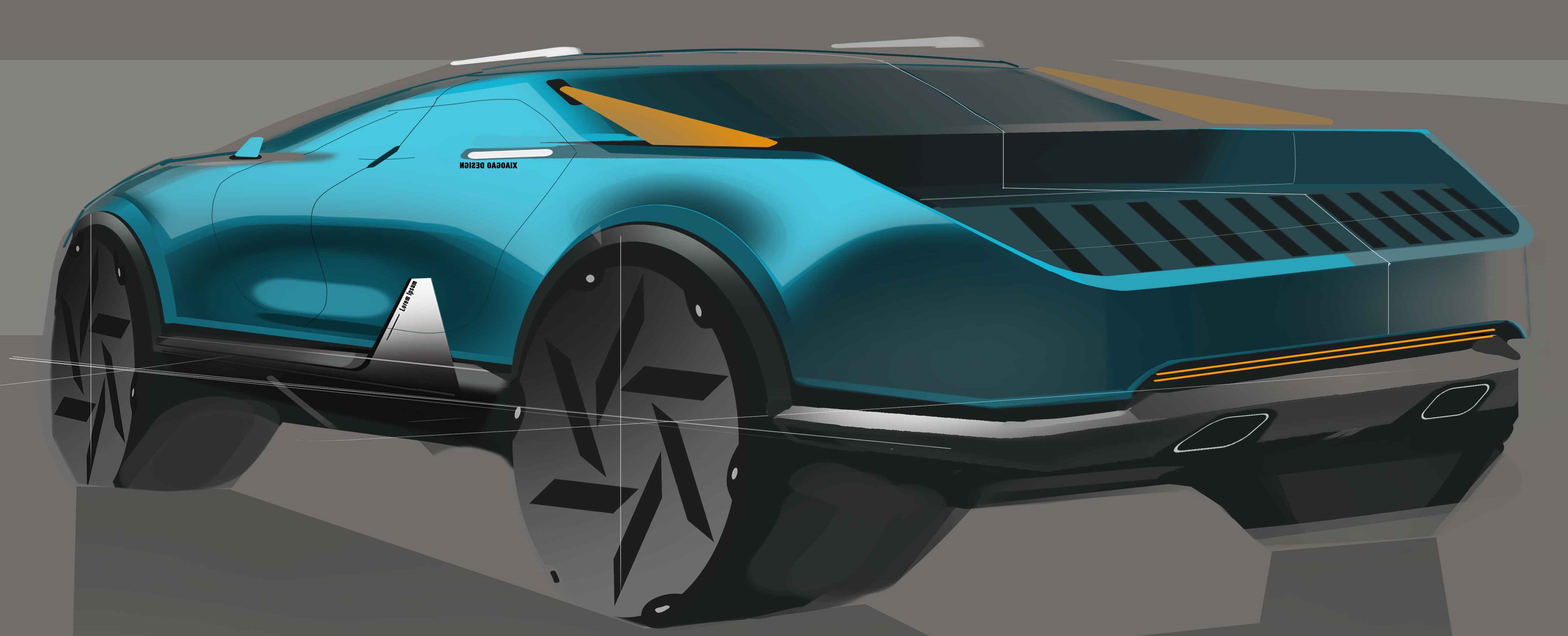 Hand drawn，sketch，product design，conceptual design，industrial design，Automobile design，automobile，car，