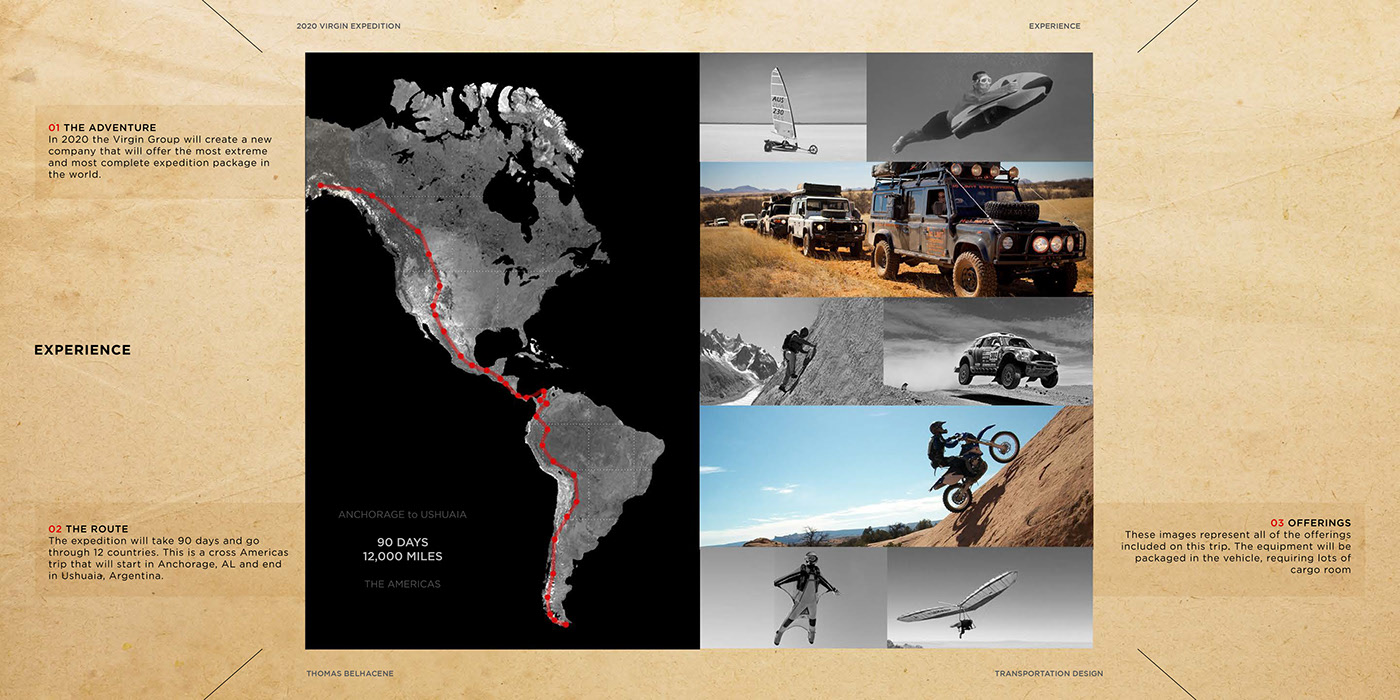 Thomas belhaken，Virgin Expedition，Exploration vehicle，automobile，draft，