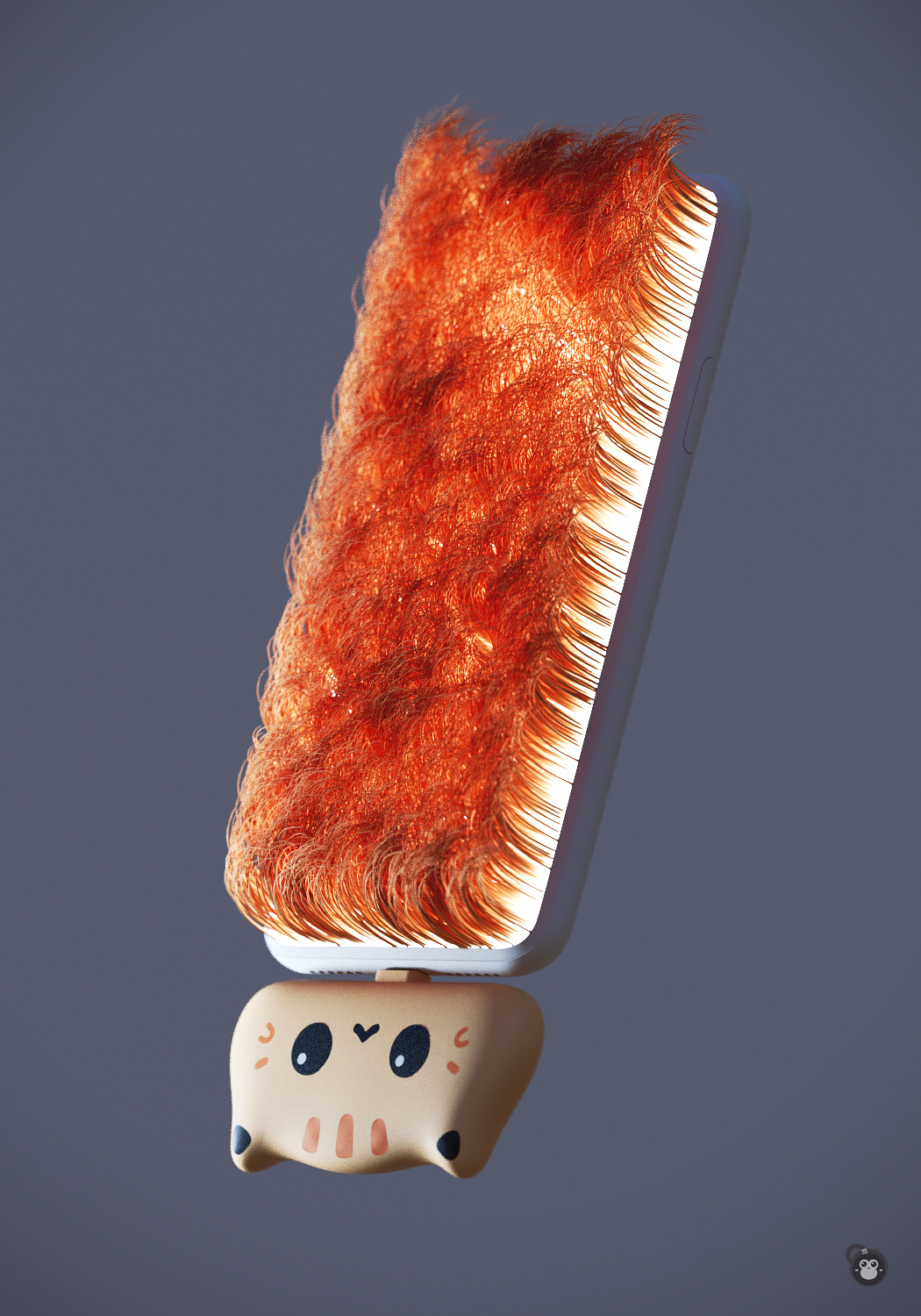 meet an emergency，portable battery，Kitten bear，lovely，adorable，Flying saucer，ufo，