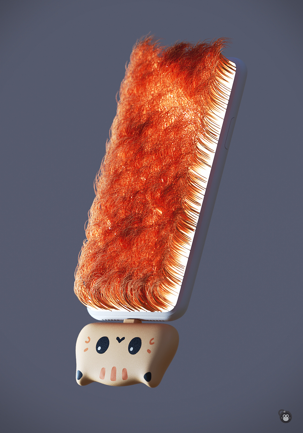 meet an emergency，portable battery，Kitten bear，lovely，adorable，Flying saucer，ufo，
