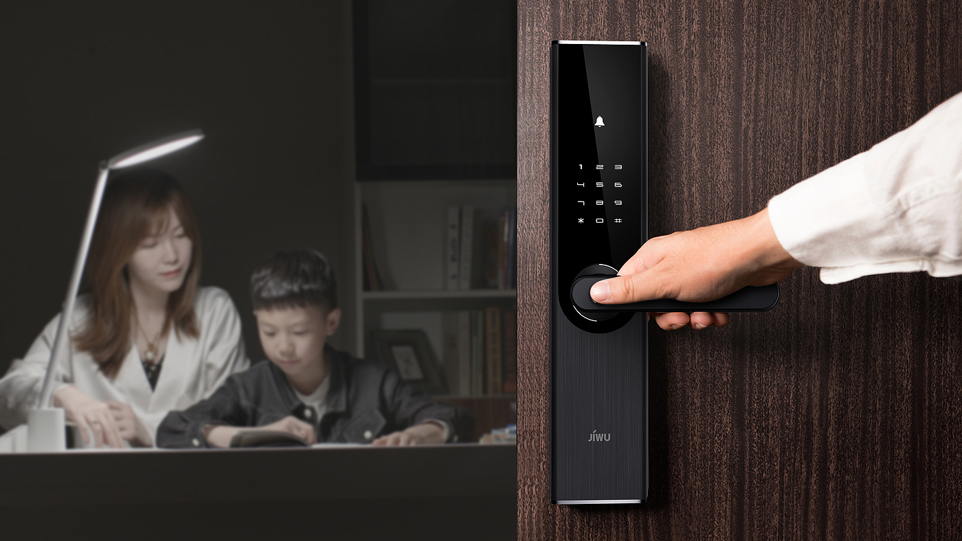 Door lock，Smart home，Fingerprint password，