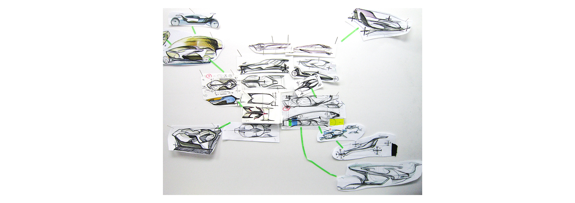 Neuro，Graduation project，Hand drawn，Automobile design，Sketch，