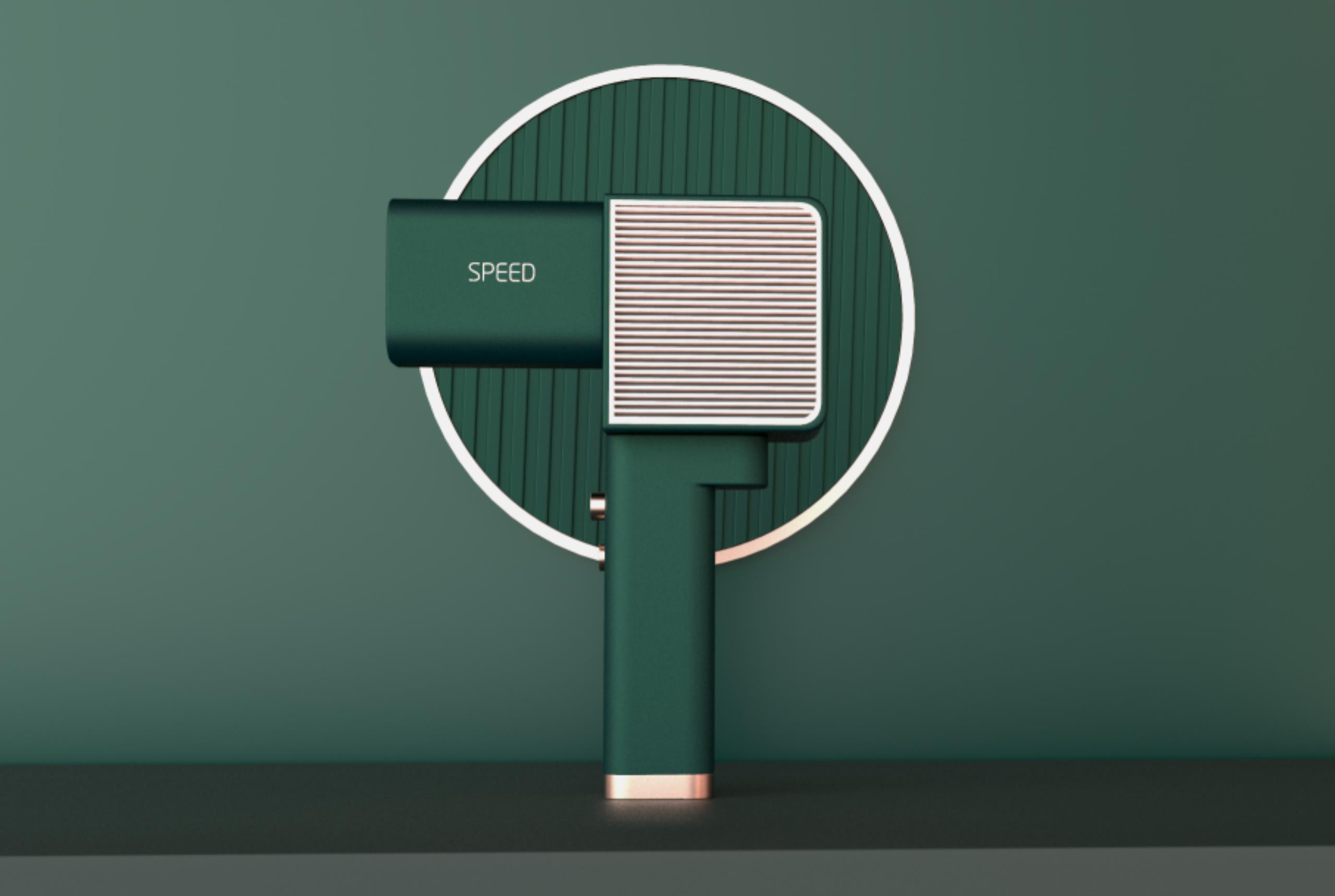 Retro，hair drier，Steampunk，Simplicity，square，