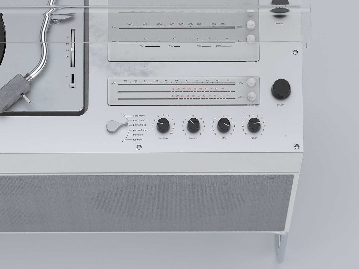 Braun TC 40，多媒体，留声机，设计，创意，