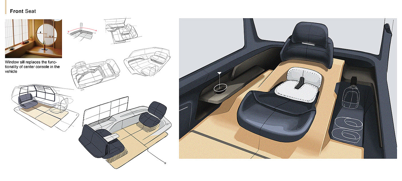 Tianni Huo，automobile，Tatami，Honda，Honda Tatami，Interior，
