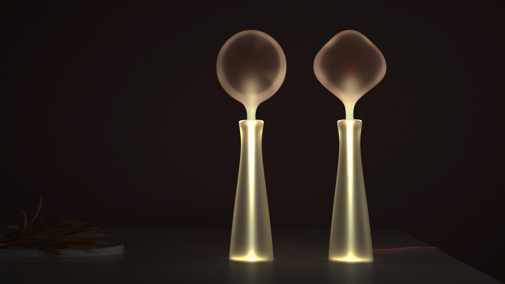 lamp，flower，Ornaments，