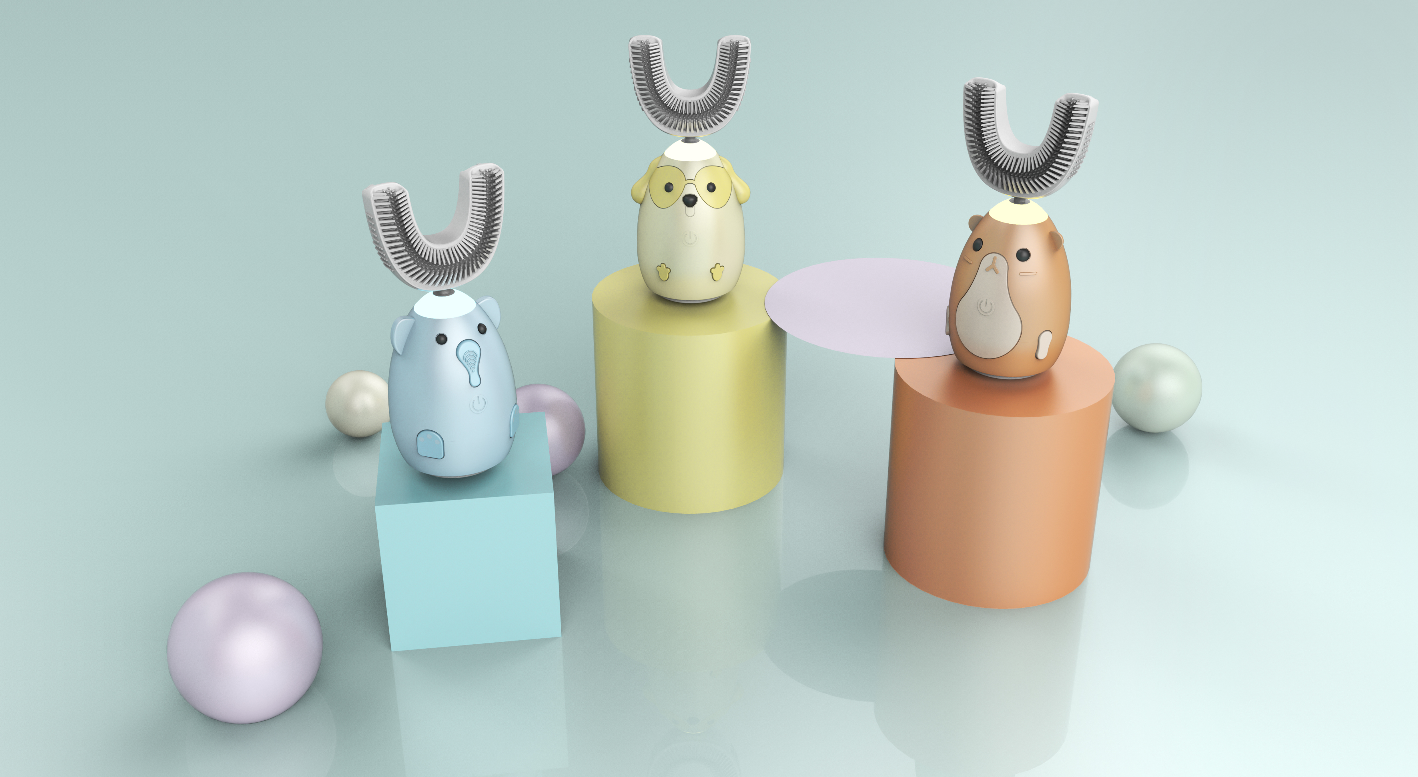 Children's toothbrush，Children's products，Intelligent products，Sonic toothbrush，Infant toothbrush，