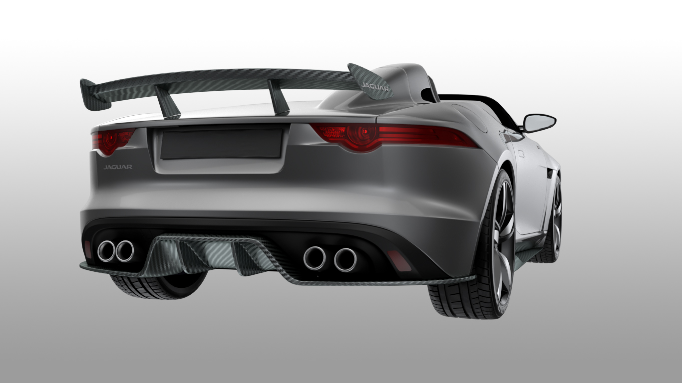 vray，automobile，Sports car，Render，Jaguar，