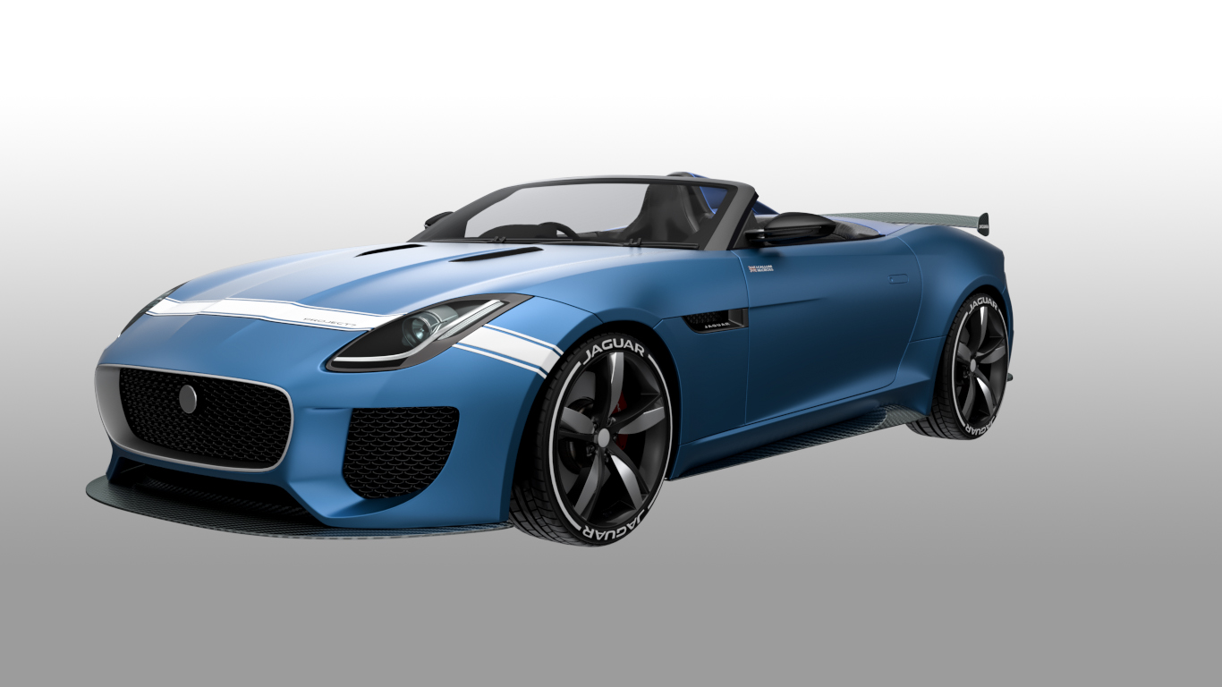 vray，automobile，Sports car，Render，Jaguar，