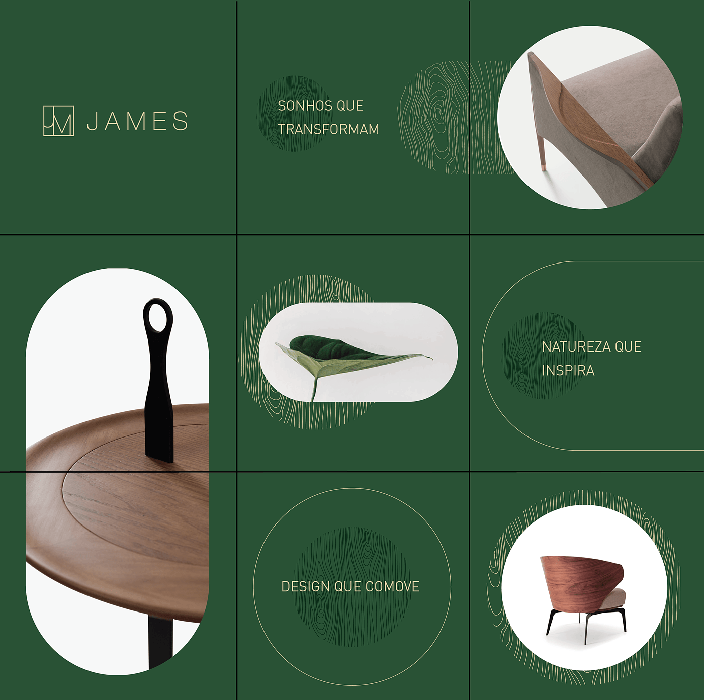 James，furniture design ，Graphic Artist Designer，green，