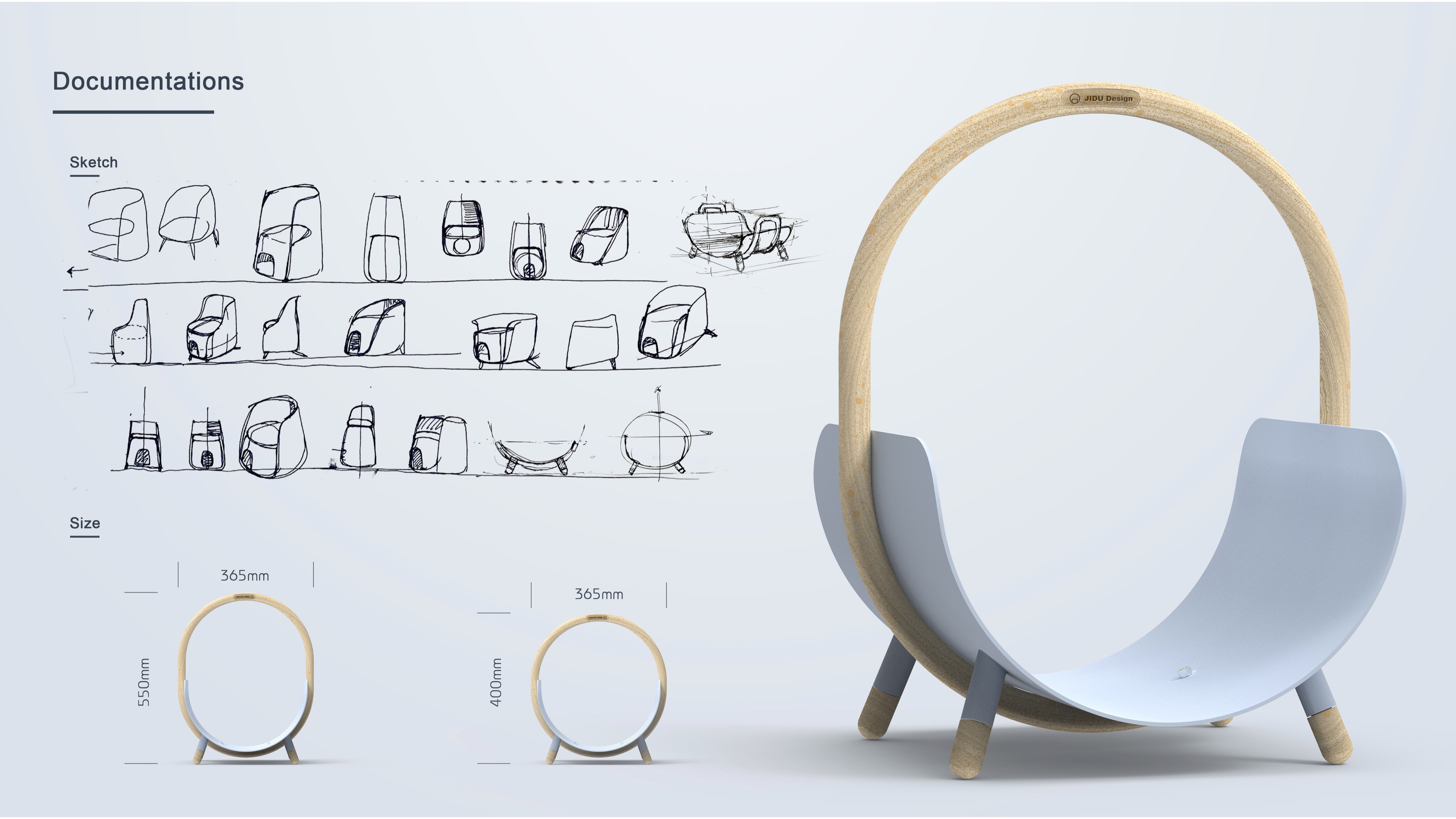 product design，Home design，Render，keyshot，Model，Cat nest，sample reels，