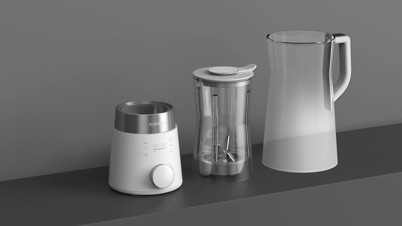 Juicer，Black and white，Simplicity，grace，