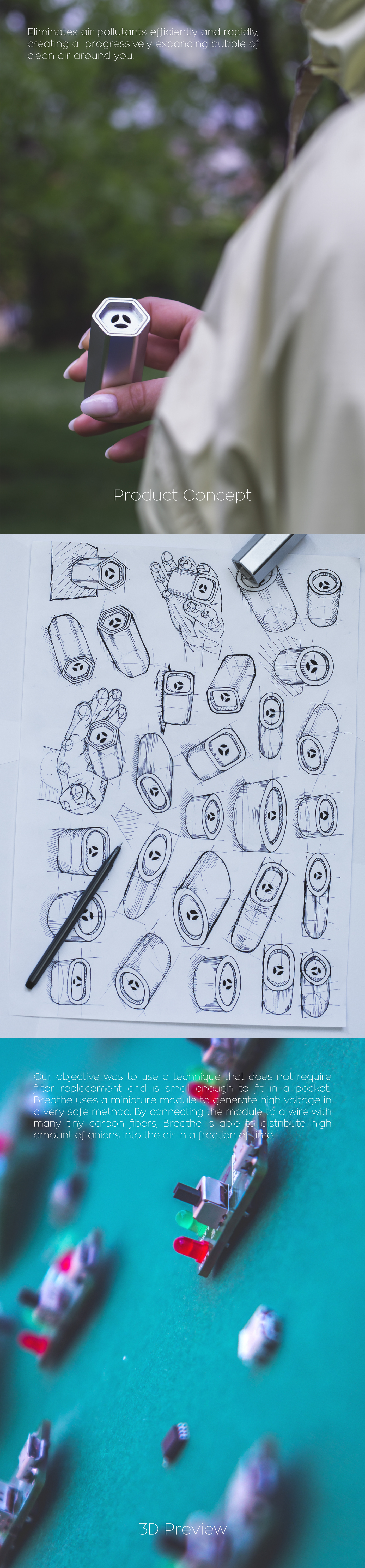 air cleaner，intelligence，Wearable ，Mini，Metal，