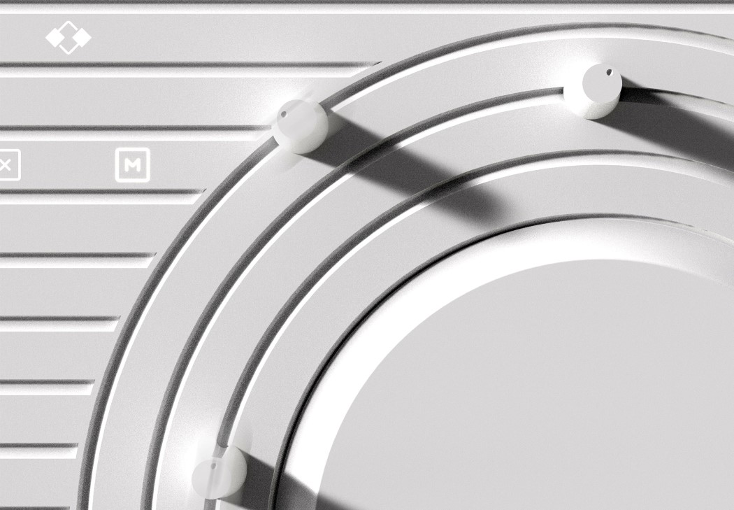 DJ console，K-Design Award，white，Whiteout，