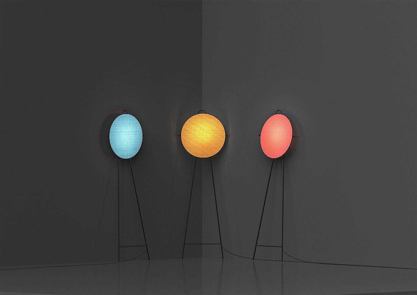 Simplicity，Floor Lamp，Ceiling Lamp，lighting，Zheming Zhou，