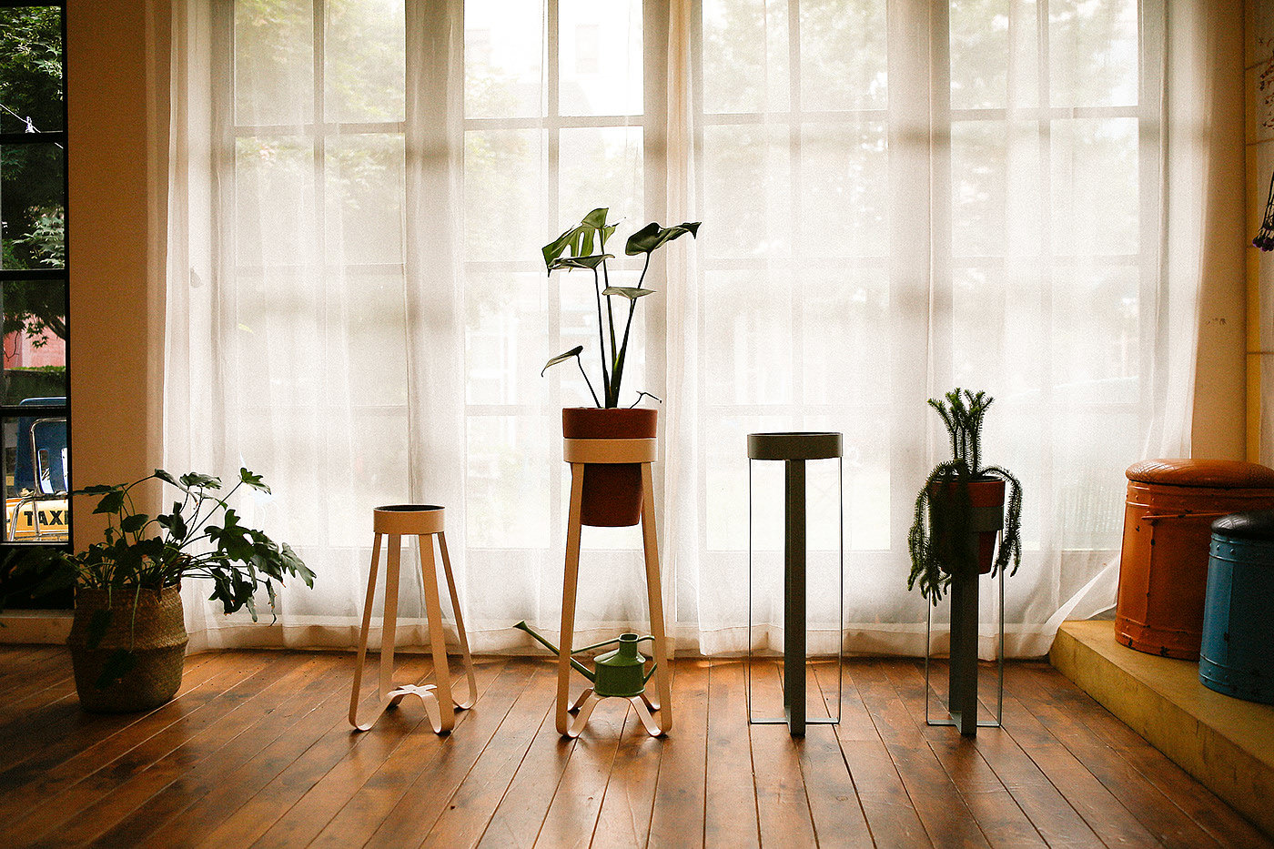 fashion，modern，Plant rack，Flowerpot，