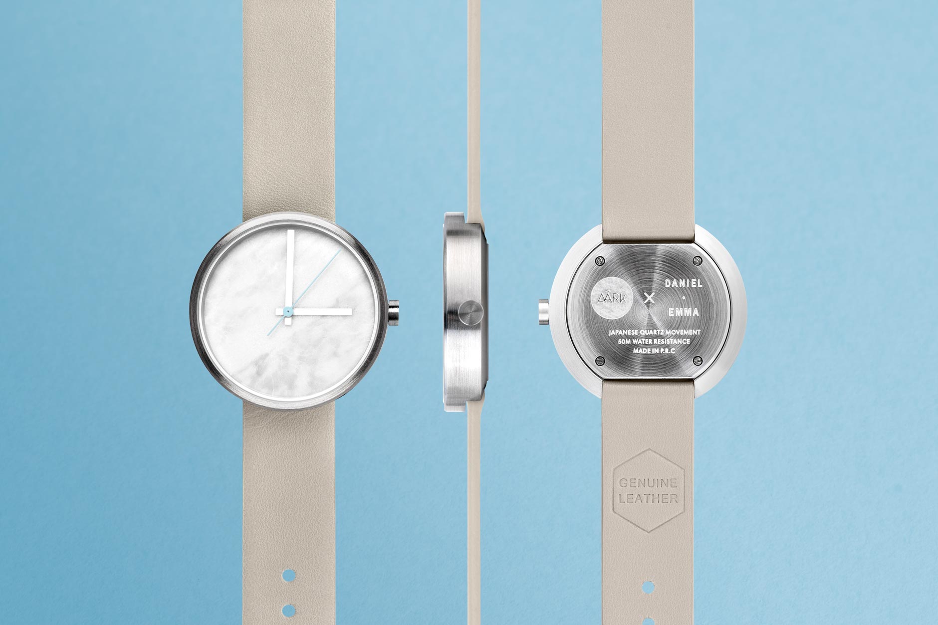 genuine leather，Marble，AÃRK Collective，Wrist watch，Adelaide，