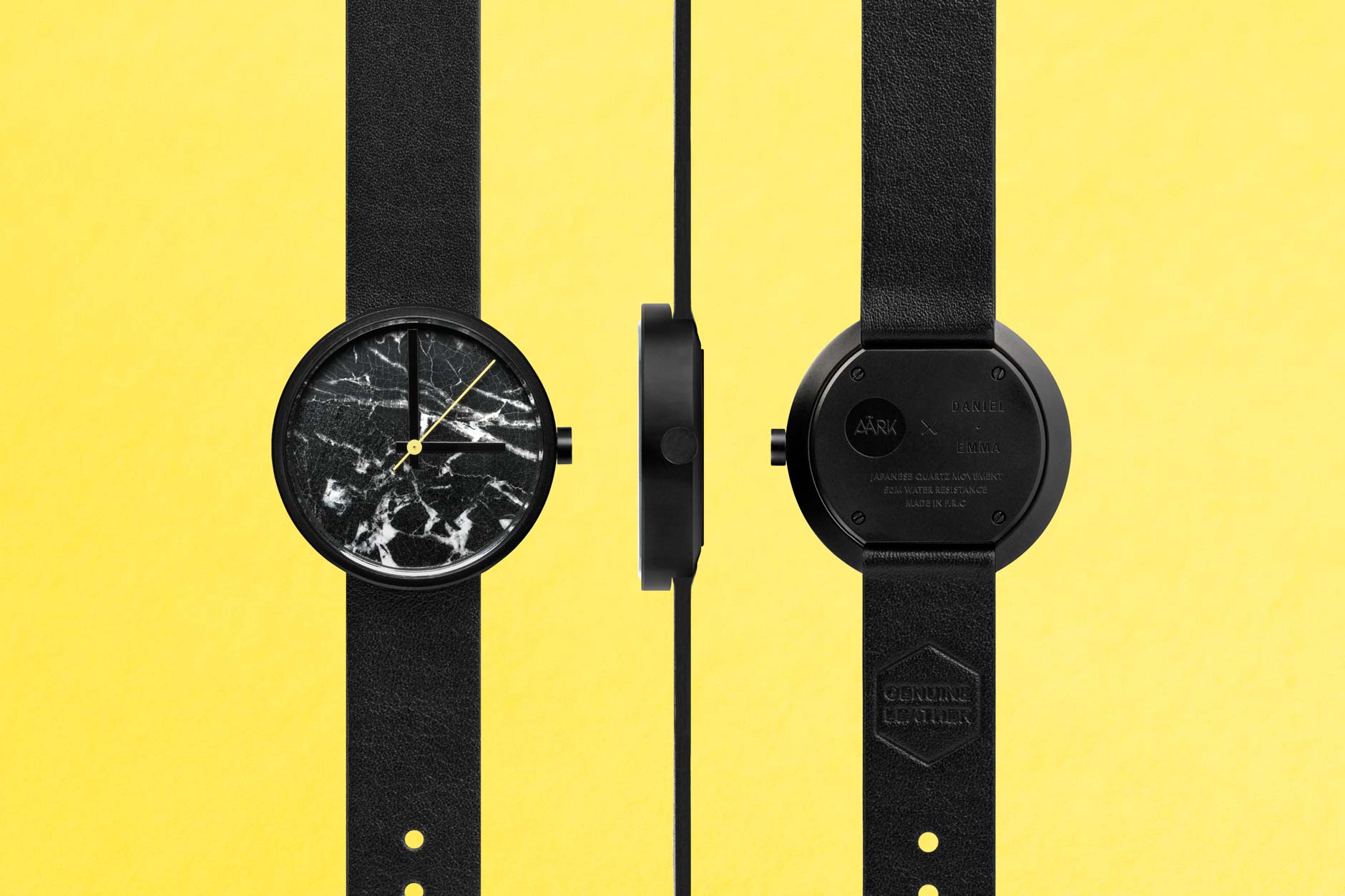 genuine leather，Marble，AÃRK Collective，Wrist watch，Adelaide，