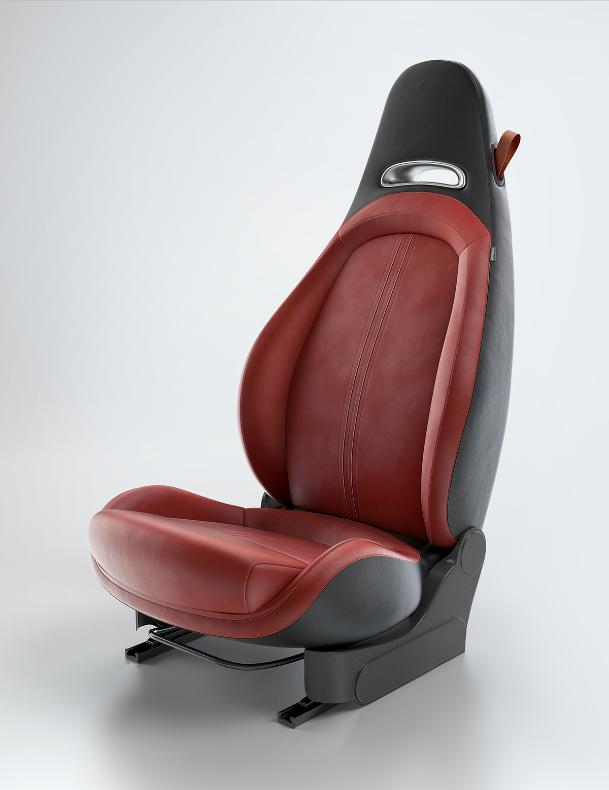 cgi，cortex，chair，Automotive interior，Abarth，