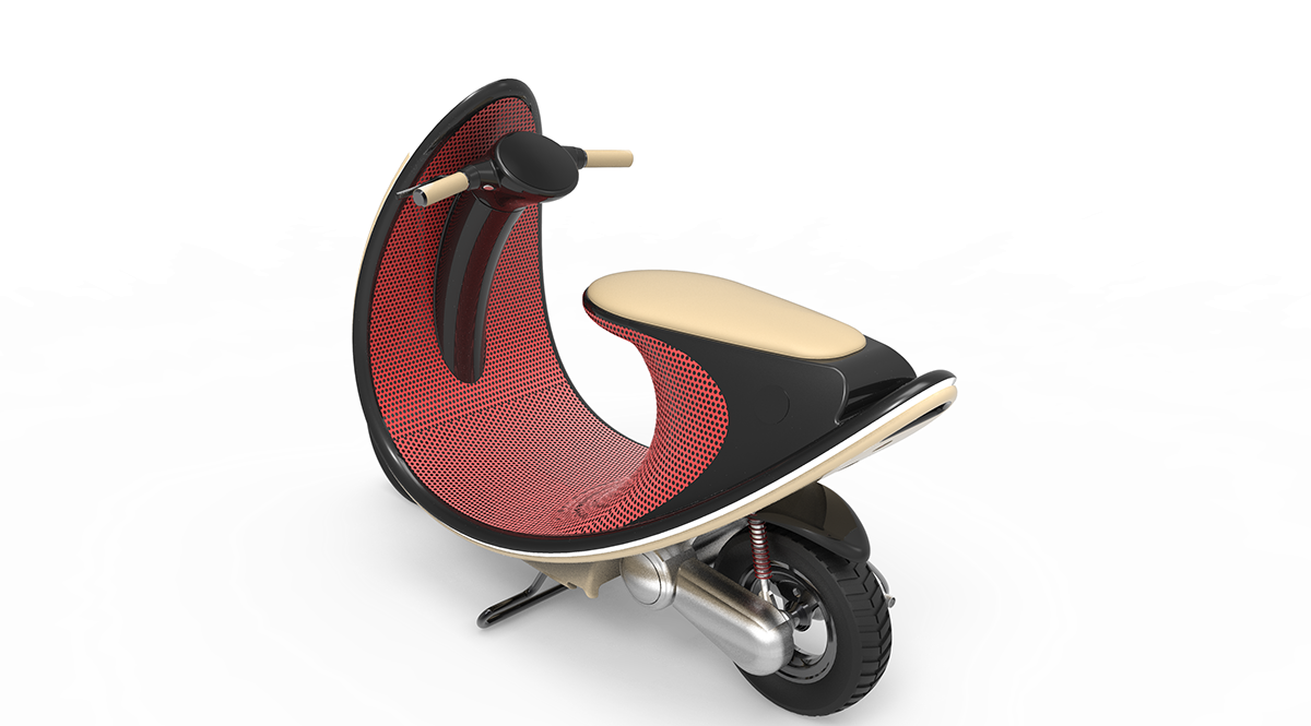 novel，Scooter，lithe，convenient，fluent，