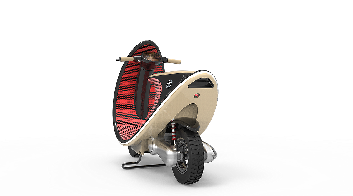 novel，Scooter，lithe，convenient，fluent，