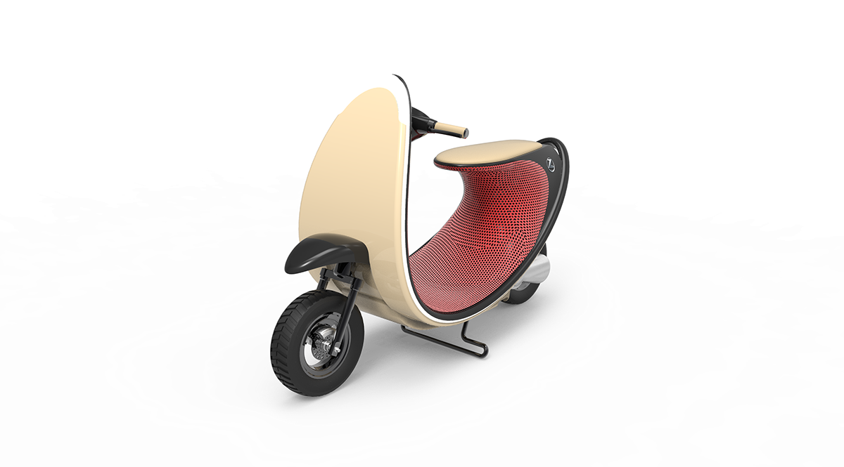 novel，Scooter，lithe，convenient，fluent，