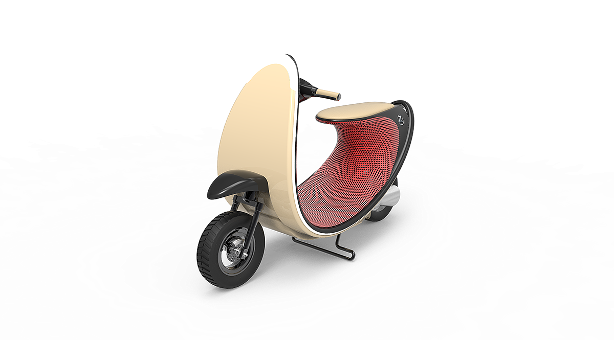 novel，Scooter，lithe，convenient，fluent，