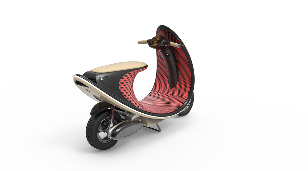 novel，Scooter，lithe，convenient，fluent，