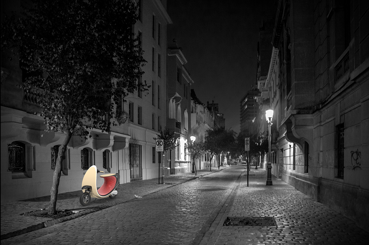 novel，Scooter，lithe，convenient，fluent，