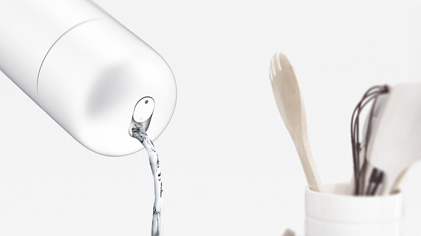 rice cooker，Silver Award of spark Design Award，Pinup Design Award，Korea DB global electronic competition，silvery white，