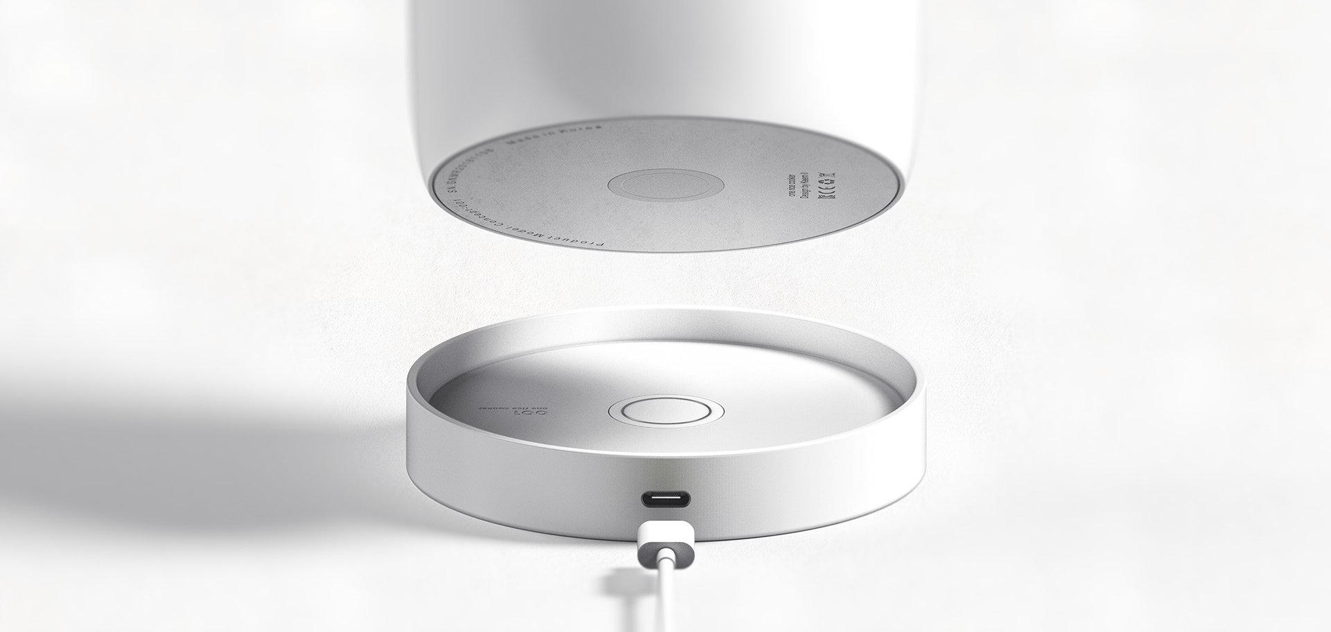 rice cooker，Silver Award of spark Design Award，Pinup Design Award，Korea DB global electronic competition，silvery white，